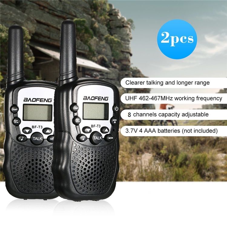 2Pcs-Baofeng-BF-T3-Radio-Walkie-Talkie-UHF462-467MHz-8-Channel-Two-Way-Radio-Transceiver-Built-in-Fl-1216720