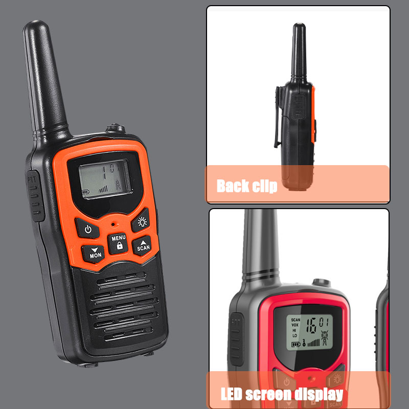 2Pcs-Waterproof-400-470MHz-22CH-Voice-Operated-Transmit-Walkie-Talkie-Up-to-8KM-with-Flashlight-Two--1615853