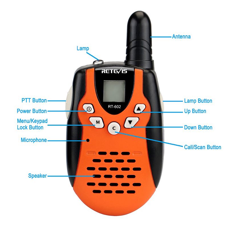 2pcs-Retevis-RT602-22-Channels-462-467MHz-Kids-Mini-Handheld-Two-Way-Radio-Walkie-Talkie-With-Charge-1329679