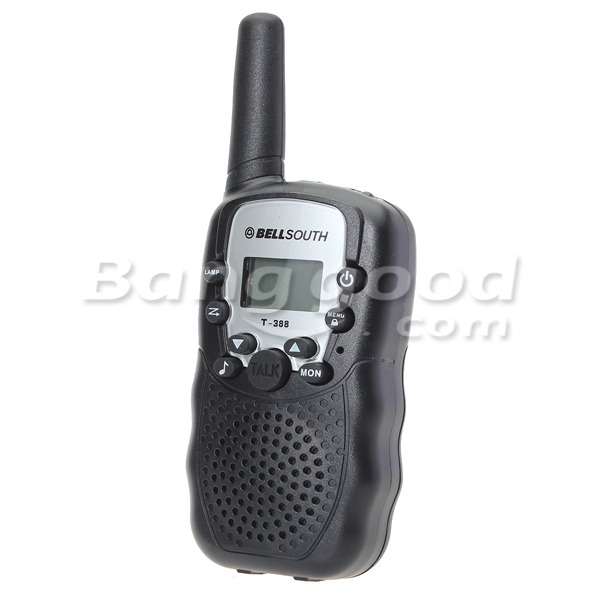 2pcs-T-388-05W-UHF-Auto-Multi-Channels-Mini-Radios-Walkie-Talkie-Black-916108