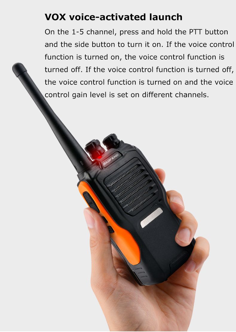 BAOFENG-BF-658-16-Channels-400-470MHz-Two-Way-Handheld-Radio-Walkie-Talkie-6W-1650mAh-10km-Ourdoor-C-1366745
