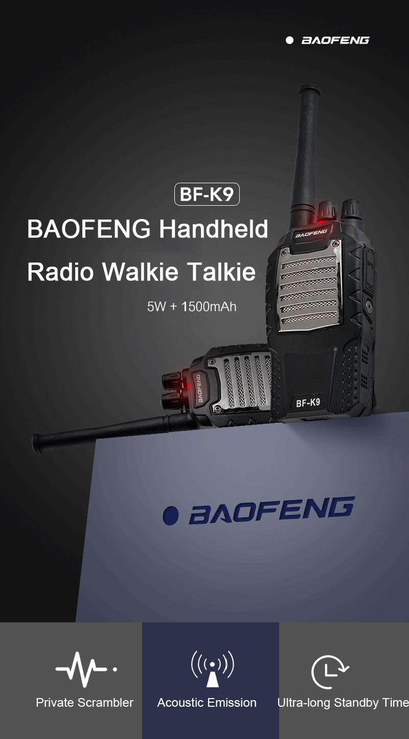 BAOFENG-BF-K9-16-Channels-400-470MHz-1500mAh-Battery-Portable-Two-Way-Handheld-Radio-Walkie-Talkie-1328430