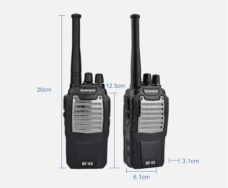 BAOFENG-BF-K9-16-Channels-400-470MHz-1500mAh-Battery-Portable-Two-Way-Handheld-Radio-Walkie-Talkie-1328430