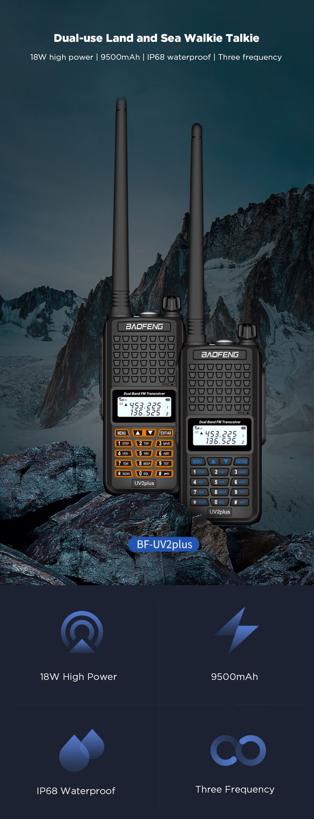 BAOFENG-BF-UV2plus-9500mAh-5-20km-IP68-Waterproof-UV-Dual-Band-Two-way-Radio-Walkie-Talkie-Outdoor-H-1682451