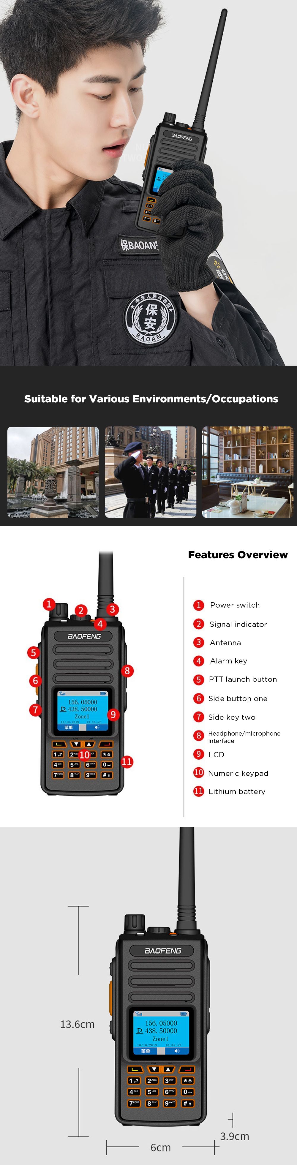 BAOFENG-DM-S8-plus-10W-5500mAh-Two-way-Handheld-Radio-Walkie-Talkie-128-Channels-403-470Mhz-Intercom-1696251