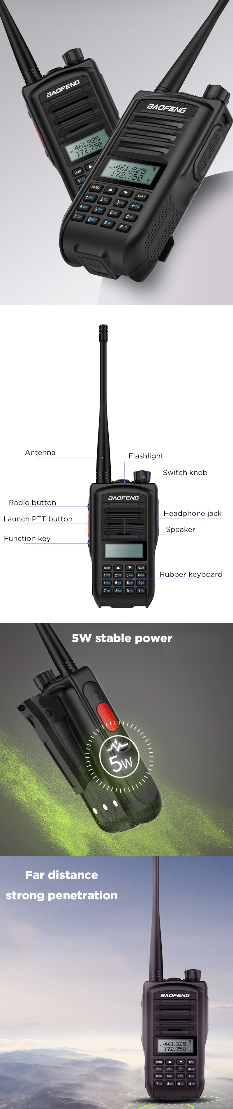 BAOFENG-UV-7R-5W-1800mAh-128-Channels-CTCSSDCS-UV-Dual-Band-Handheld-Radio-Walkie-Talkie-Flashlight--1573424