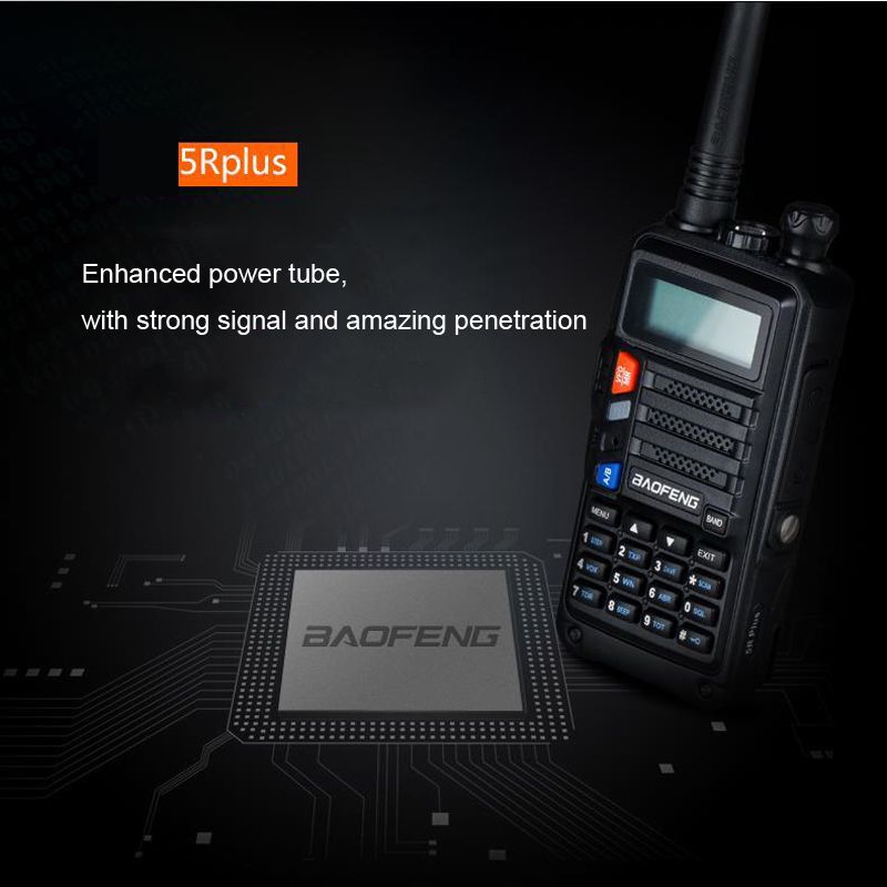 BAOFENG-UV5R-Plus-128-Channels-400-520MHz-1-6KM-Dual-Band-Two-way-Handheld-Radio-Walkie-Talkie-1326899