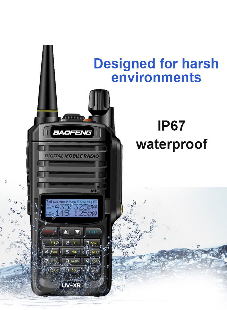 BaoFeng-UV-XR-Walkie-Talkie-IP67-Waterproof-12W-Walkie-Talkie-CB-radio-portable-Handheld-8-15KM-Long-1592520