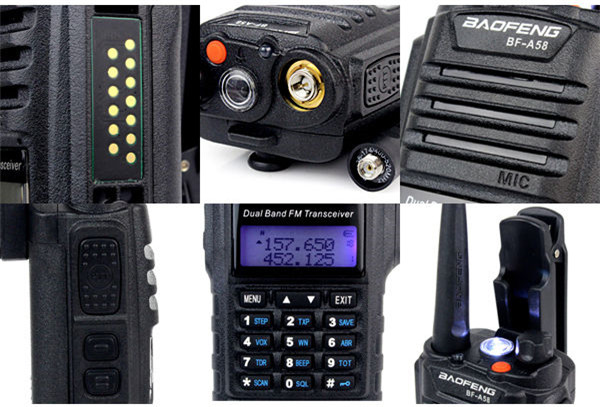 Baofeng-BF-A58-UHF-VHF-5W-Two-Way-Radio-Walkie-Talkie-128CH-Dual-Band-Waterproof-Dustproof-999590