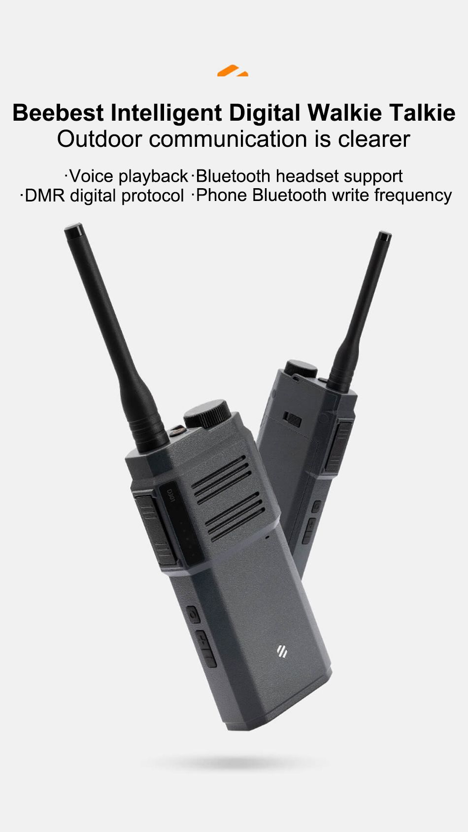 Beebest-D301-16-Channels-App-bluetooth-Connection-Smart-Digital-Walkie-Talkie-baofeng-1330467