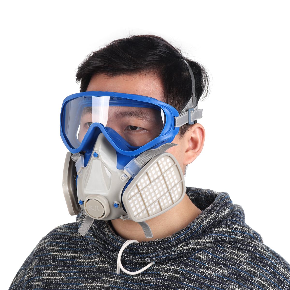 Face-Protective-Cover-Anti-Splash-Particulate-Mask-Anti-dust-Dustproof-Goggles-Chemical-Respirator---1663044
