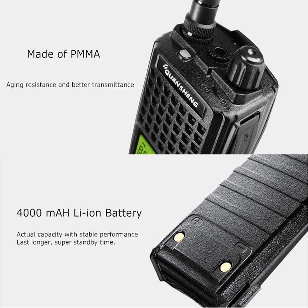 QUANSHENG-TG-K10AT-100-Channels-Mini-Dual-Band-LCD-Screen-High-Power-Handheld-Radio-Walkie-Talkie-1340451