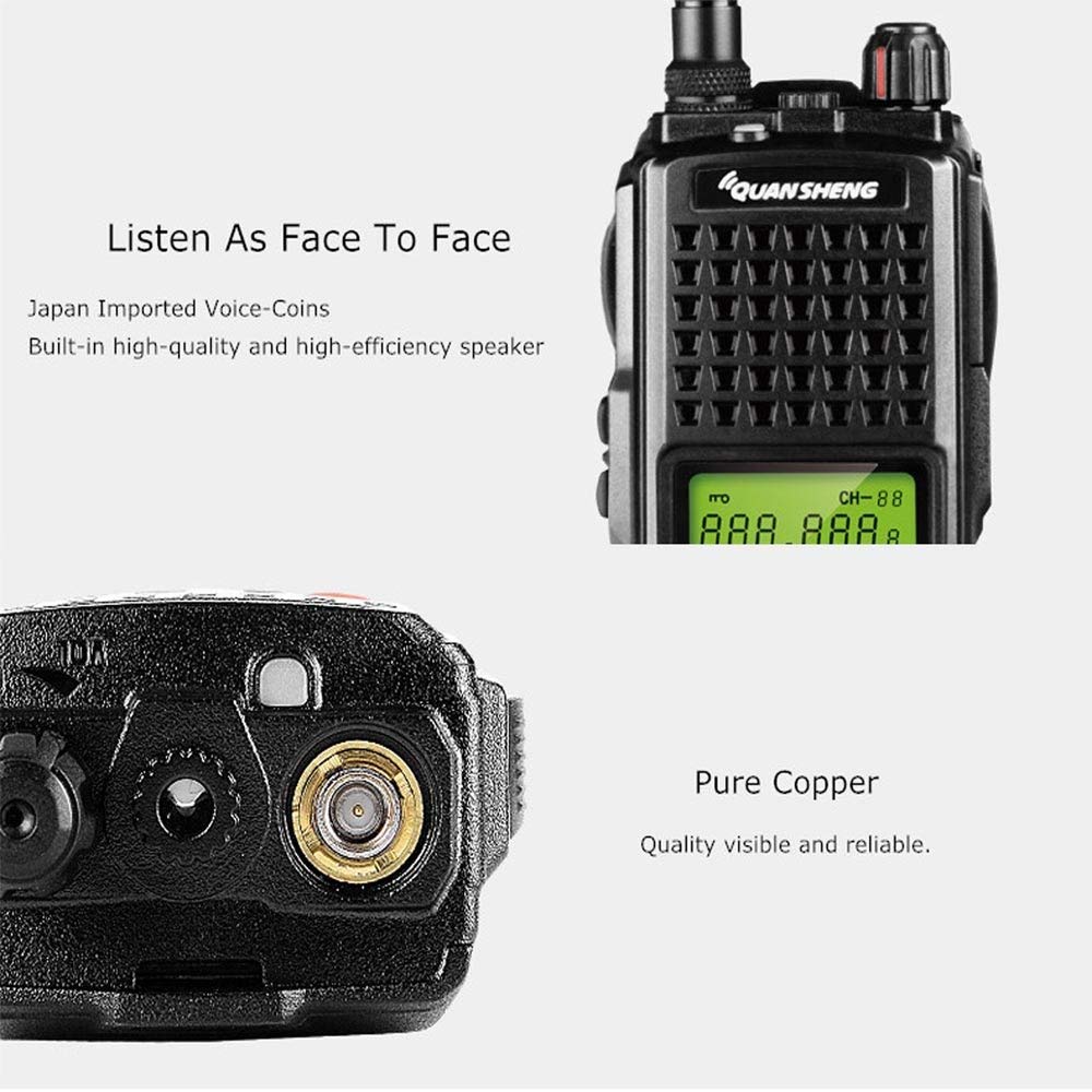 QUANSHENG-TG-K10AT-100-Channels-Mini-Dual-Band-LCD-Screen-High-Power-Handheld-Radio-Walkie-Talkie-1340451