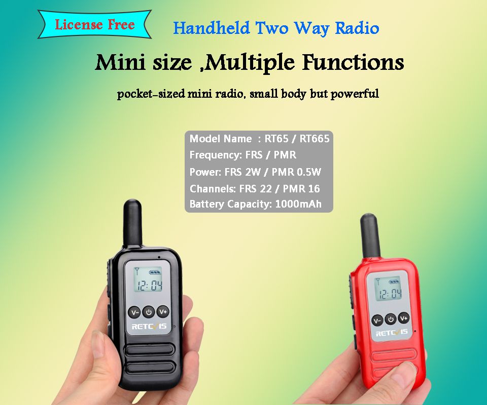 RETEVIS-RT65-22CH-Mini-Walkie-Talkie-UHF-FRS-Radio-VOXs-TOT-Scan-Two-Way-Radio-Portable-Radio-Statio-1610849