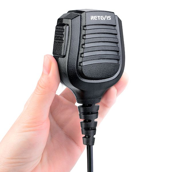 Retevis-C9075A-HM004-Motorcycle-Double-Needle-Microphone-for-Two-Way-Radio-Station-IP55-Waterproof-1522163