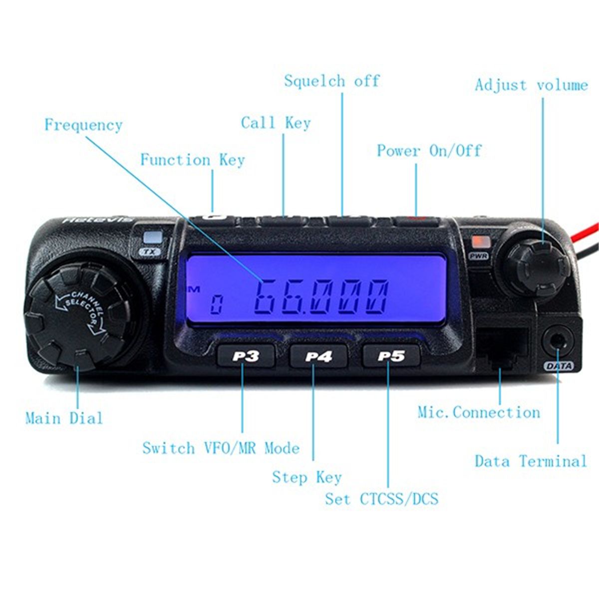 Retevis-RT-9000D-VHF-400-490MHz-Mobile-Car-Radio-Transceiver-200CH-50CTCSS-60W-1490220