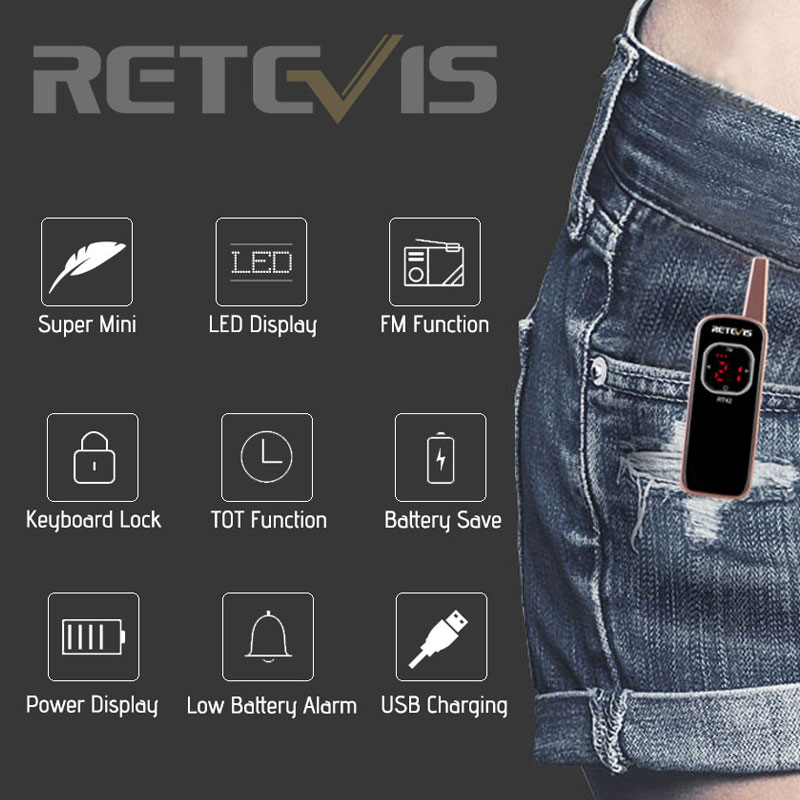 Retevis-RT42-22CH-Mini-Walkie-Talkie-FRS-FM-Radio-Rechargeable-Portable-Two-Way-Radio-US-Plug-1613565