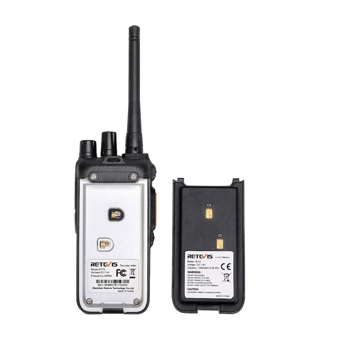Retevis-RT76-Two-Way-Radio-Civil-Intercom-Console-5w-30-Channel-USB-Base-Walkie-Talkie-1649764