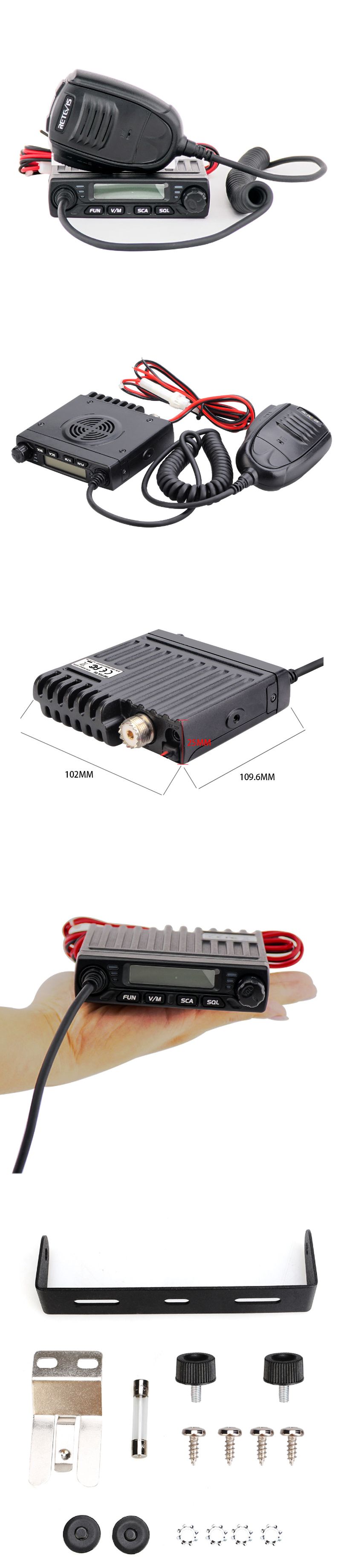Retevis-RT98-15W-199-Channels-400-470-MHz-Mini-Car-Mobile-Transceiver-Scan-Function-Walkie-Talkie-Tr-1652020