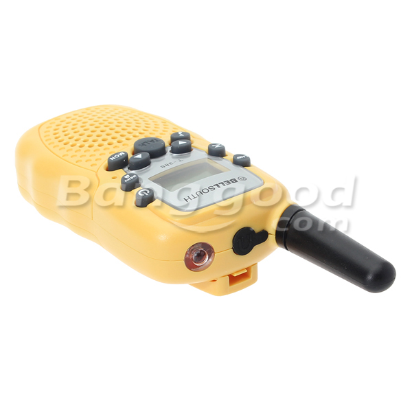 T-388-05W-UHF-Auto-Multi-Channels-Mini-Radios-Walkie-Talkie-Yellow-916105