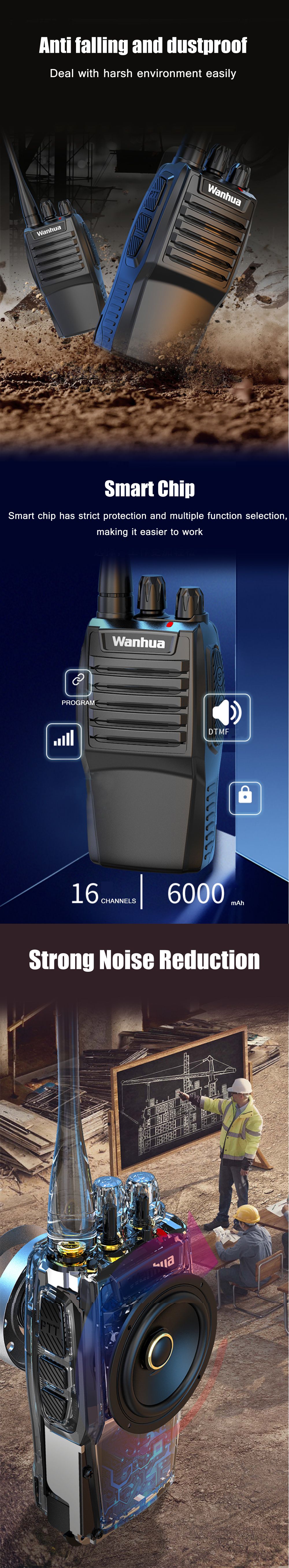 WANHUA-WH-27G-Mini-Walkie-Talkie-6000mAh-USB-Fast-Charge-8W-UHF-400-470MHz-Programming-Portable-Two--1746102