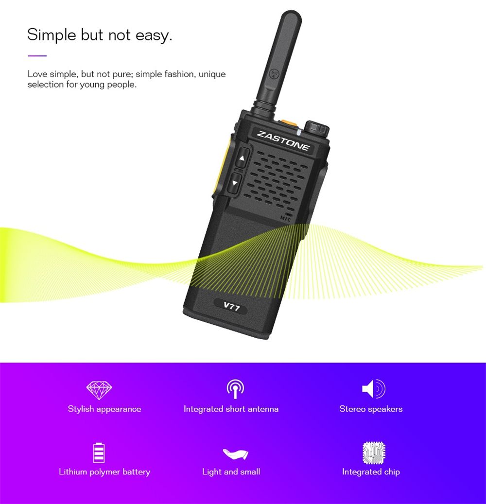 Zastone-V77-Portable-Walkie-Talkie-UHF-400-470MHz-HF-Transceiver-Communicator-Two-Way-Radio-Ham-1385371