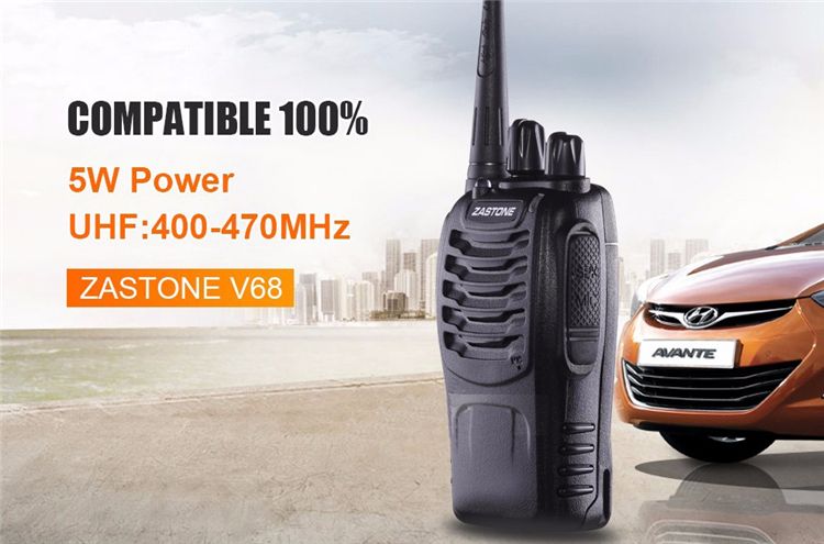 Zastone-ZT-V68-UHF-400-470MHZ-Professional-Handheld-5W-16CH-Two-Way-Radio-PMR-CB-Walkie-Talkie-1193075