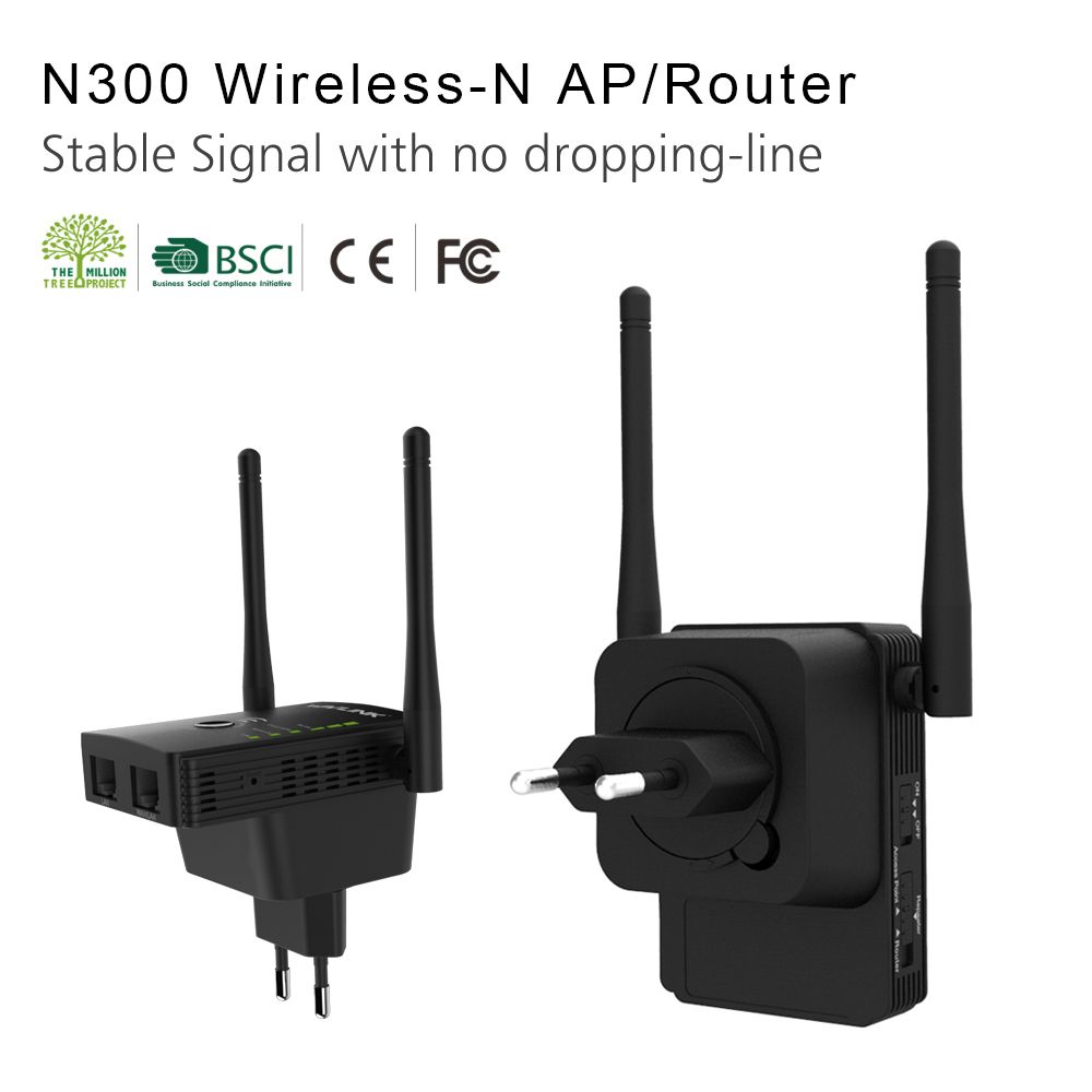 Wavlink-WS-WN578-24G-300Mbps-Wireless-Router-Wifi-Repeater-Booster-Extender-2x5dBi-Antennas-1279077