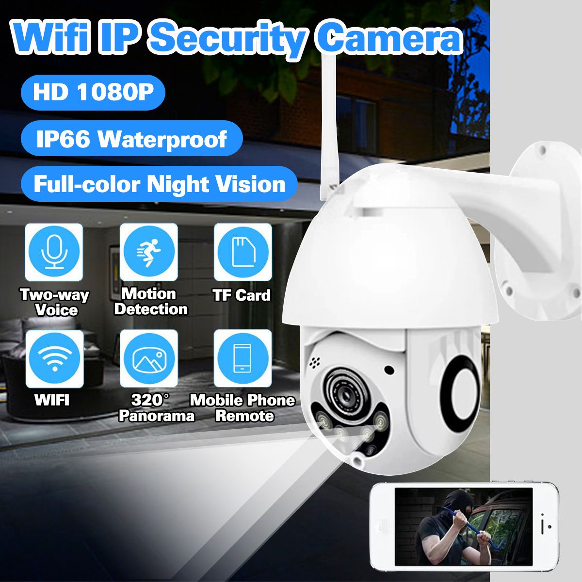 1080P-2MP-Wireless-Waterproof-WIFI-IP-Security-Camera-Intercom-Night-Vision-CCTV-ONVIF-Protocol-AP-H-1448191