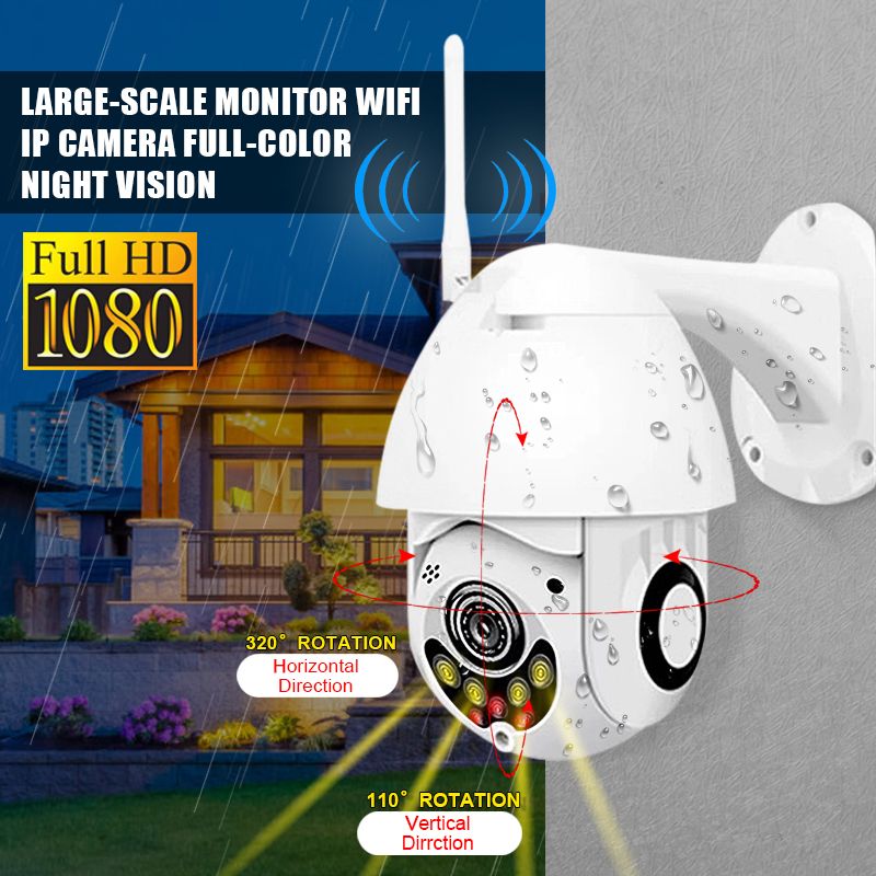 1080P-2MP-Wireless-Waterproof-WIFI-IP-Security-Camera-Intercom-Night-Vision-CCTV-ONVIF-Protocol-AP-H-1448191