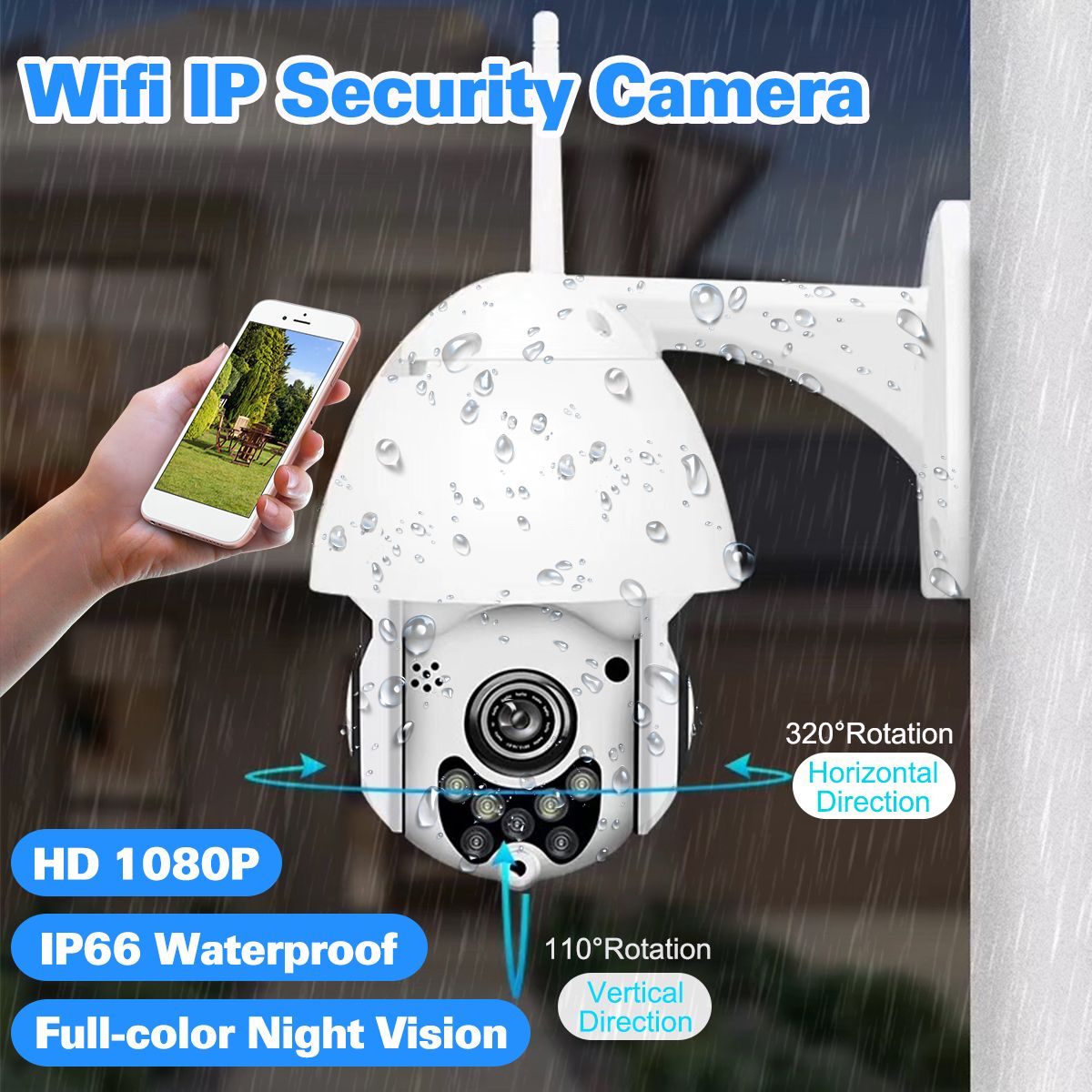 1080P-2MP-Wireless-Waterproof-WIFI-IP-Security-Camera-Intercom-Night-Vision-CCTV-ONVIF-Protocol-AP-H-1448191