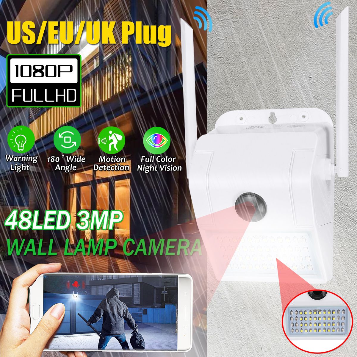 1080P-30MP-Wifi-Security-Camera-Wireless-LED-Wall-Light-Spotlight-Waterproof-Garden-Lamp-1631933