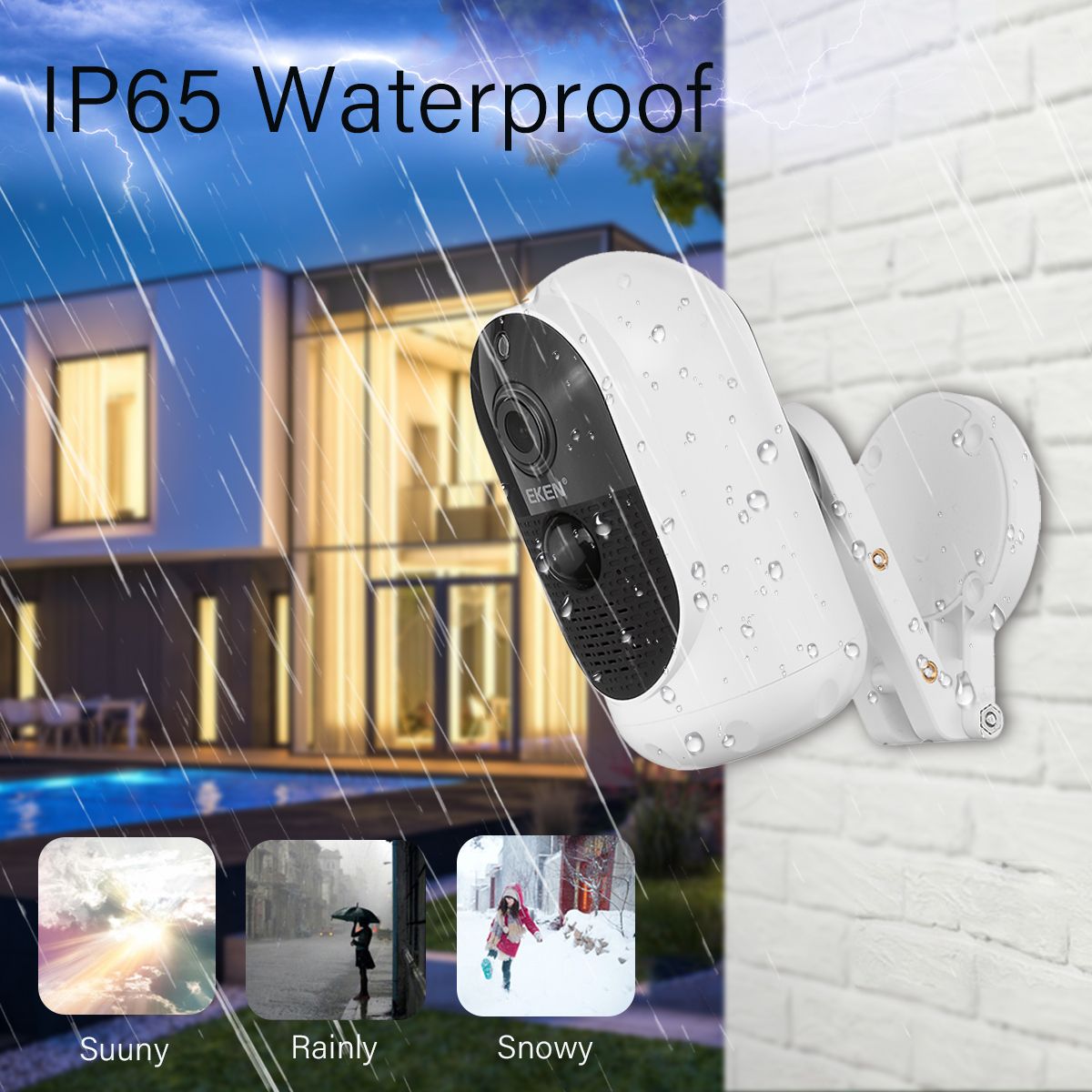 1080P-Security-Wifi-IP-Camera-Rechargeable-Battery--Solar-Panel-Power-Charging-1732876