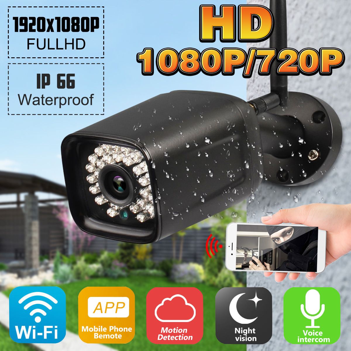 1080P-WIFI-Waterproof-IP-Camera-CCTV-Home-Security-Voice-Intercom-Monitor-Alarm-1448422