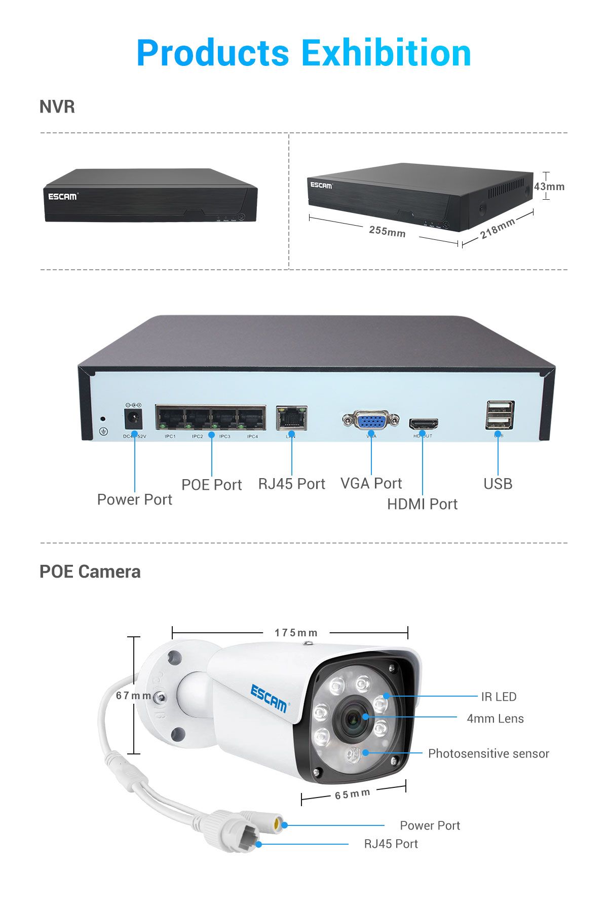 ESCAM-PVR601-3MP-POE-4CH-PVR-Camera-Kit-Surveillance-Camera-System-without-Humanoid-Detection-1652543