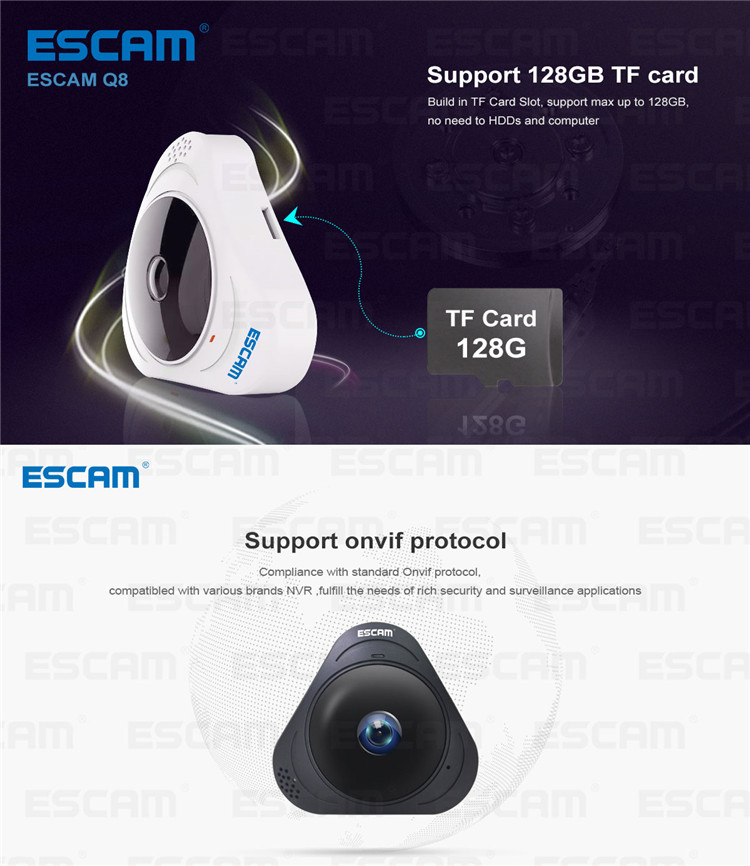 ESCAM-Q8-960P-13MP-360-Degree-VR-Fisheye-WiFi-IR-Infrared-IP-Camera-Two-Way-Audio-Motion-Detector-1157374