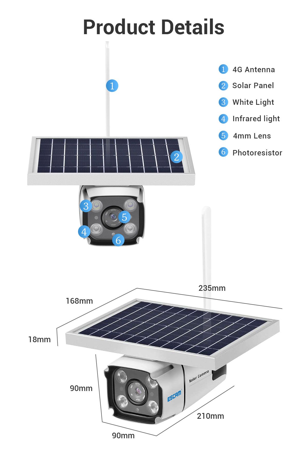 ESCAM-QF460-4G-Solar-Camera-with-2-way-Intercom-55w-Solar-Panel-PIR-Motion-Detections-Free-Cloud-Sto-1693518