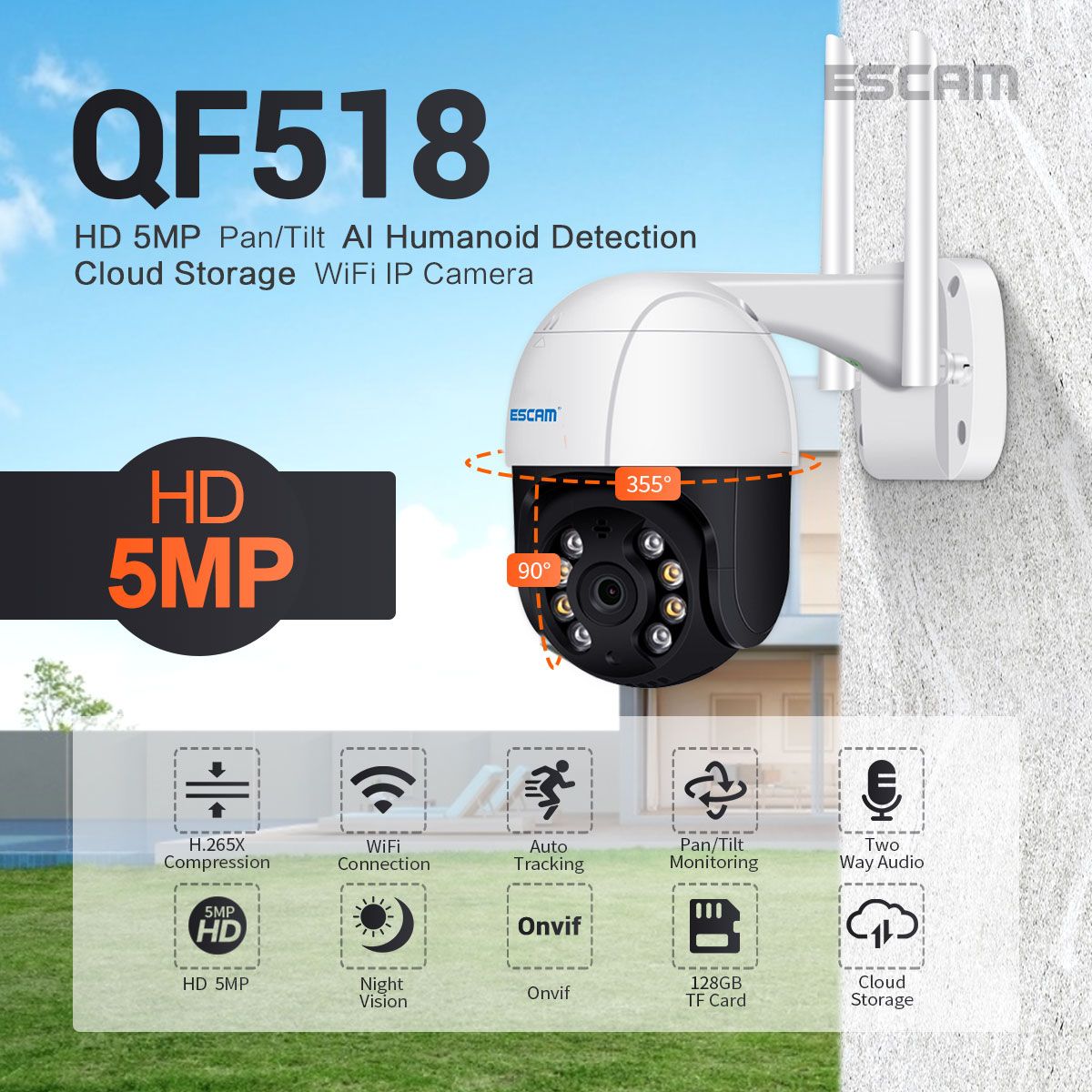 ESCAM-QF518-5MP-PanTilt-AI-Humanoid-Detection-Auto-Tracking-Cloud-Storage-Waterproof-WiFi-IP-Camera--1731086