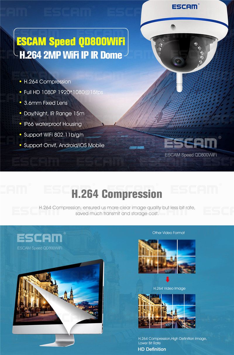 ESCAM-Speed-QD800WIFI-2MP-1080P-WiFi-Outdoor-Waterproof-IP-IR-Dome-Camera-IP66-Onvif-P2P-Night-Visio-1076870