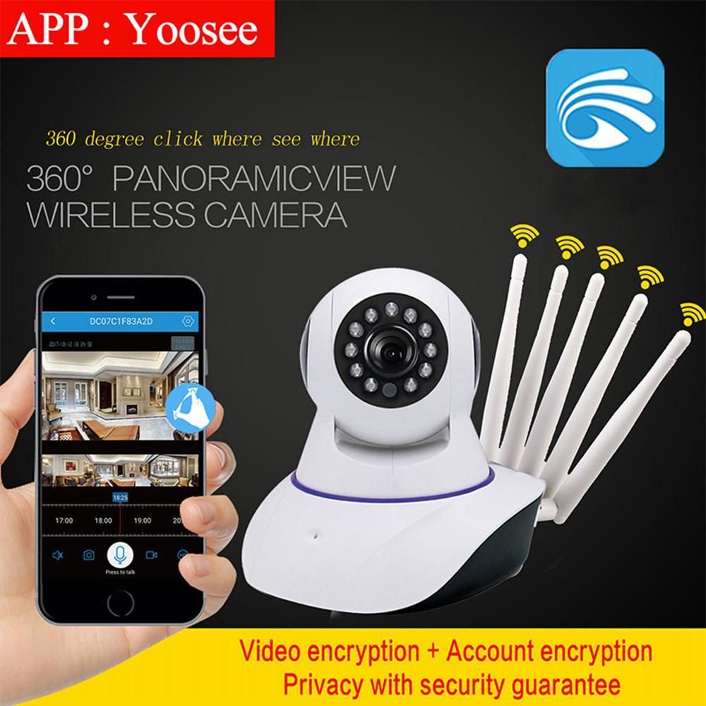 GUUDGO-Five-Antenna-Upgrade-1080P-2MP-IP-Camera-Two-Way-Audio-Security-Night-Vision--Motion-Detect-C-1581071