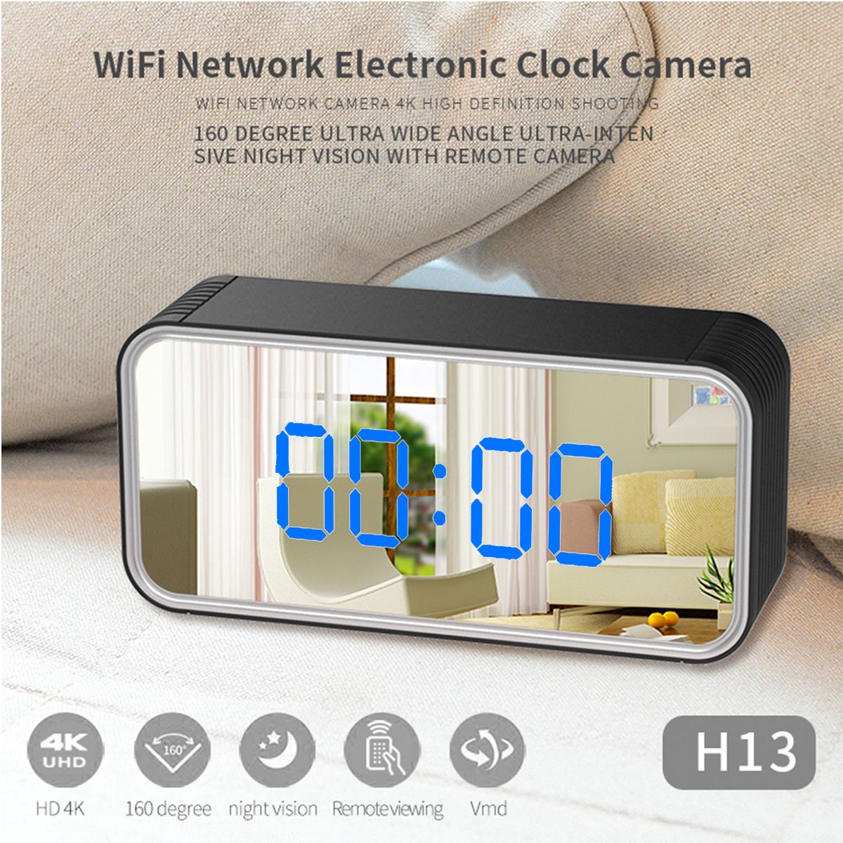 H13-Wireless-Nanny-Clock-4K-WIFI-M-ini-Camera-Time-Alarm-P2P-IPAP-Security-Night-Vision-Motion-Senso-1587290