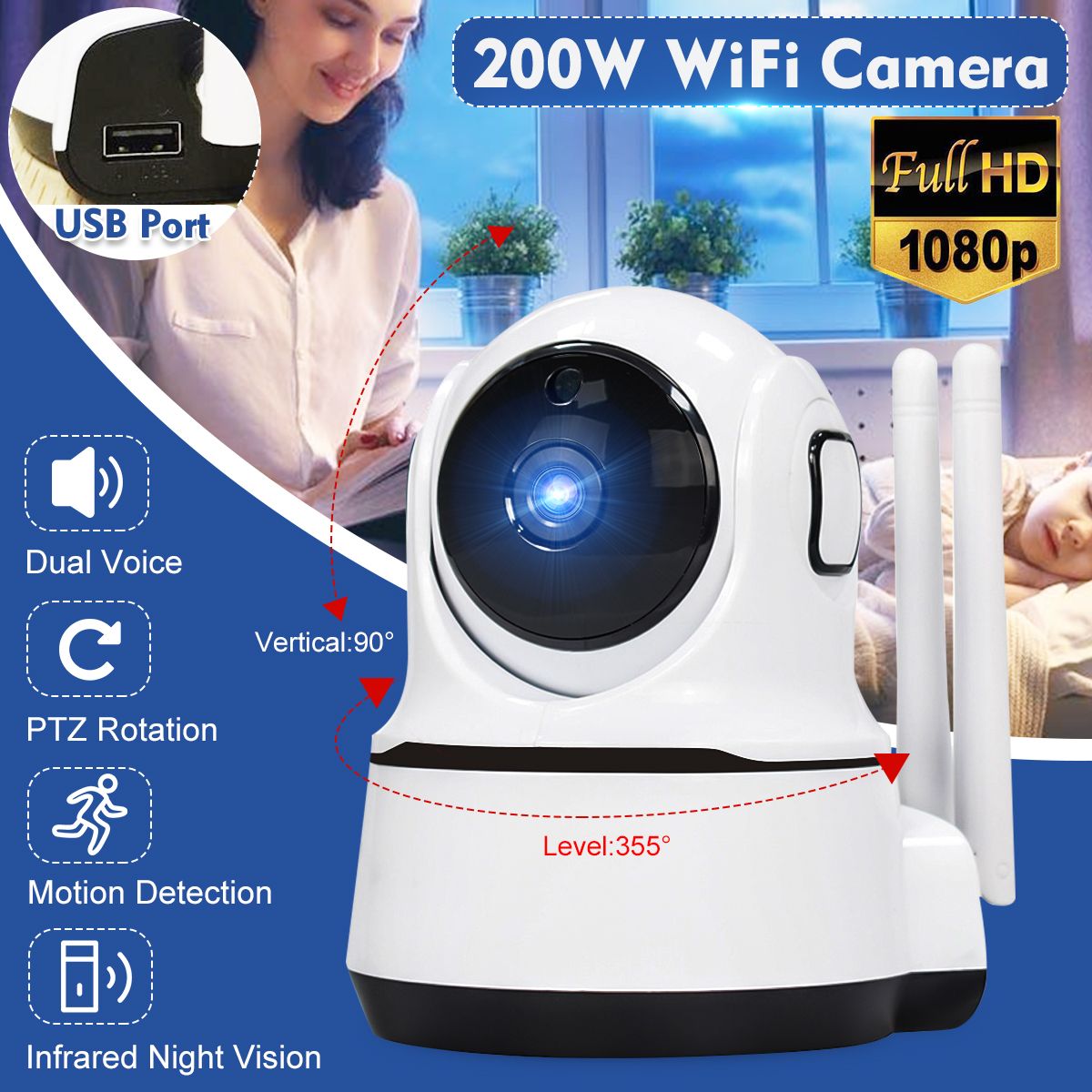 HD-1080P-200W-Wireless-WiFi-IP-Security-Camera-Indoor-CCTV-Home-Smart-Baby-Monitor-PTZ-Roration-with-1614750