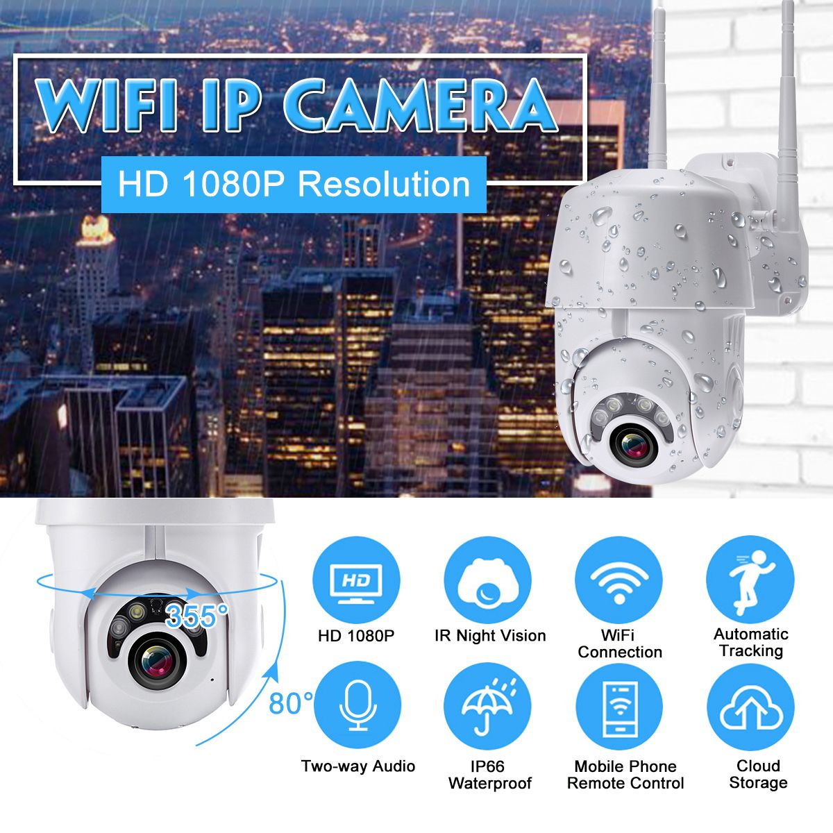 HD-1080P-PTZ-WIFI-IP-Camera-Security-Wireless-Waterproof-2MP--IR-Night-Vision-1623463