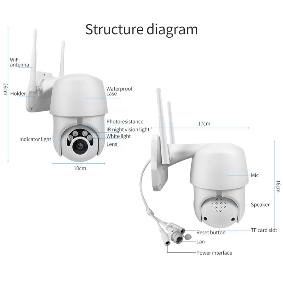 HD-1080P-PTZ-WIFI-IP-Camera-Security-Wireless-Waterproof-2MP--IR-Night-Vision-1623463