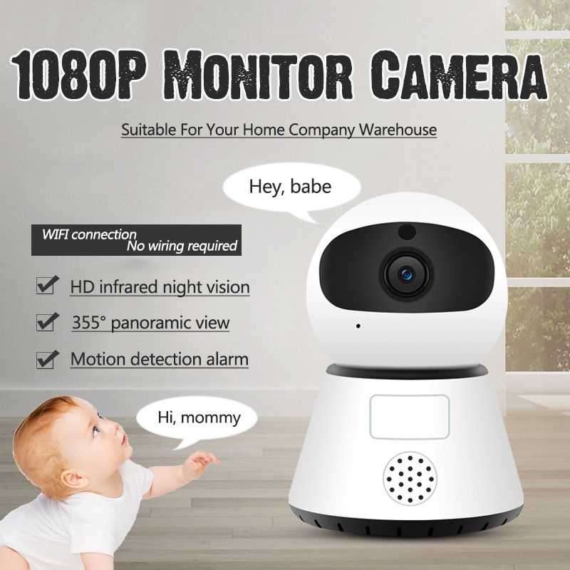 HD-1080P-WiFi-Wireless-IP-Camera-Bbay-Monitor-PanTilt-Night-Vision-Home-Security-Surveillance-Speake-1411560