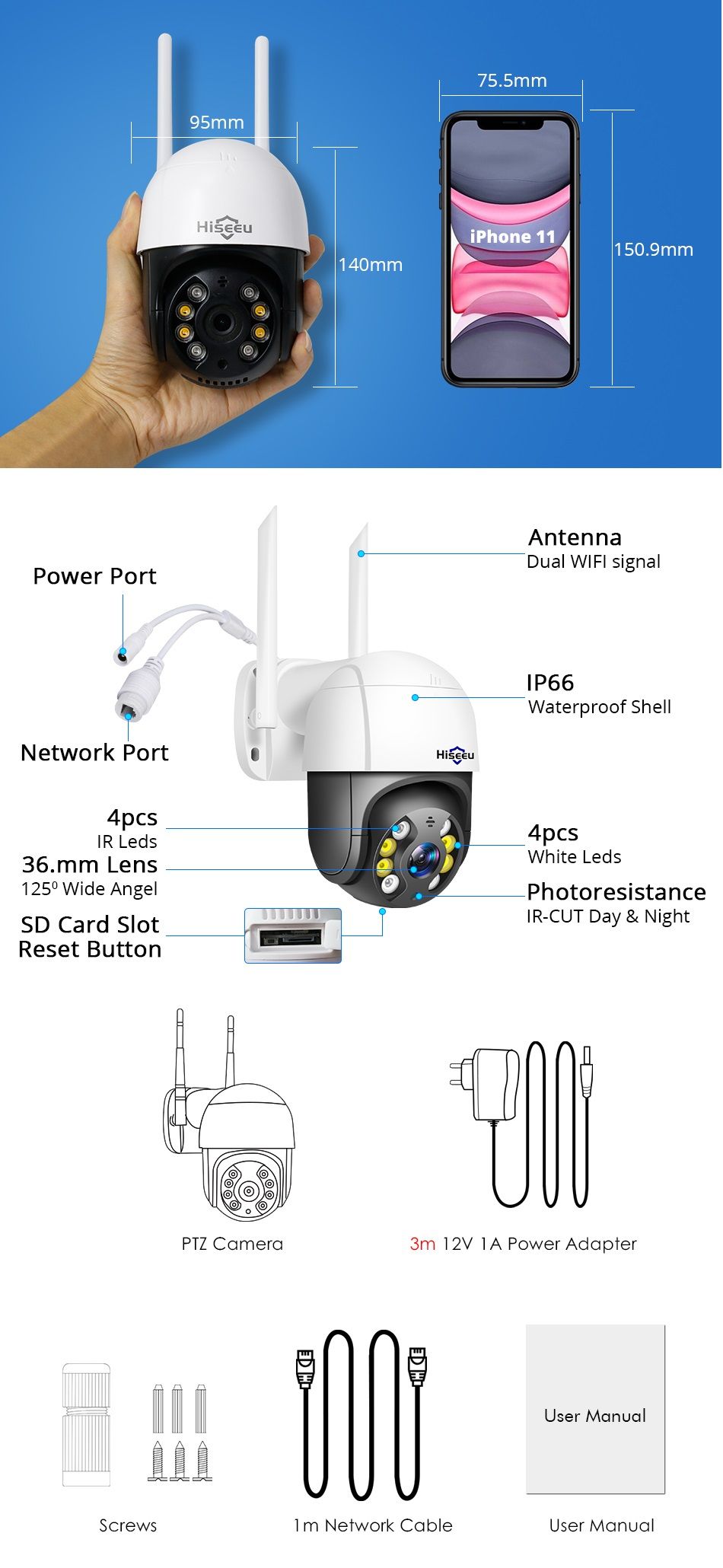 Hiseeu-1080P-Speed-Dome-WIFI-Camera-2MP-Outdoor-Wireless-PTZ-IP-Camera-Cloud-SD-Slot-ONVIF-2-Way-Aud-1667804