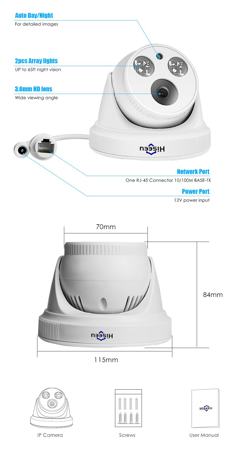 Hiseeu-HC615-P-36-5MP-1920P-POE-IP-Camera-H265-Audio-Dome-Camera-ONVIF-M-otion-Detection-For-PoE-NVR-1539474