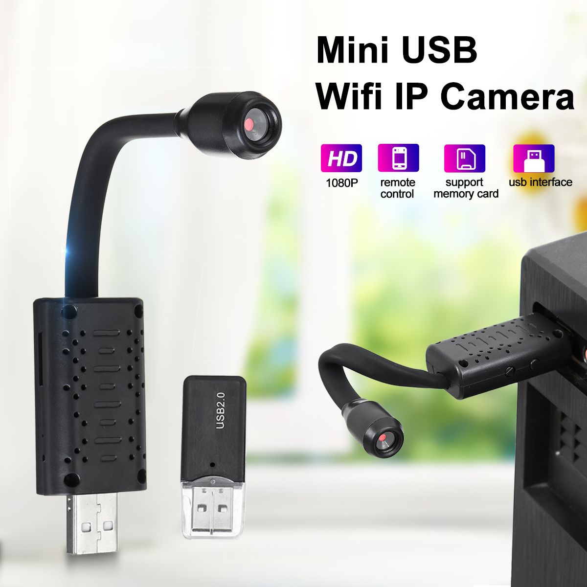 Minii-USB-Wifi-64GB-IP-Camera-HD1080P-Camera-HomeOffice-Vision-Motioon-Detection-1660191