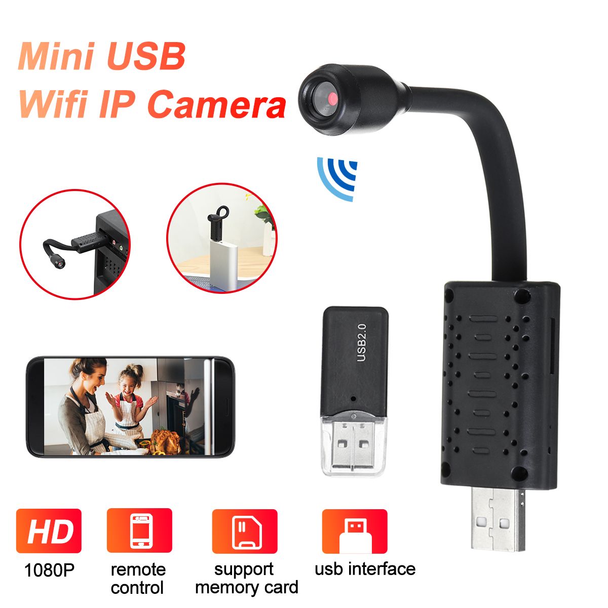 Minii-USB-Wifi-64GB-IP-Camera-HD1080P-Camera-HomeOffice-Vision-Motioon-Detection-1660191