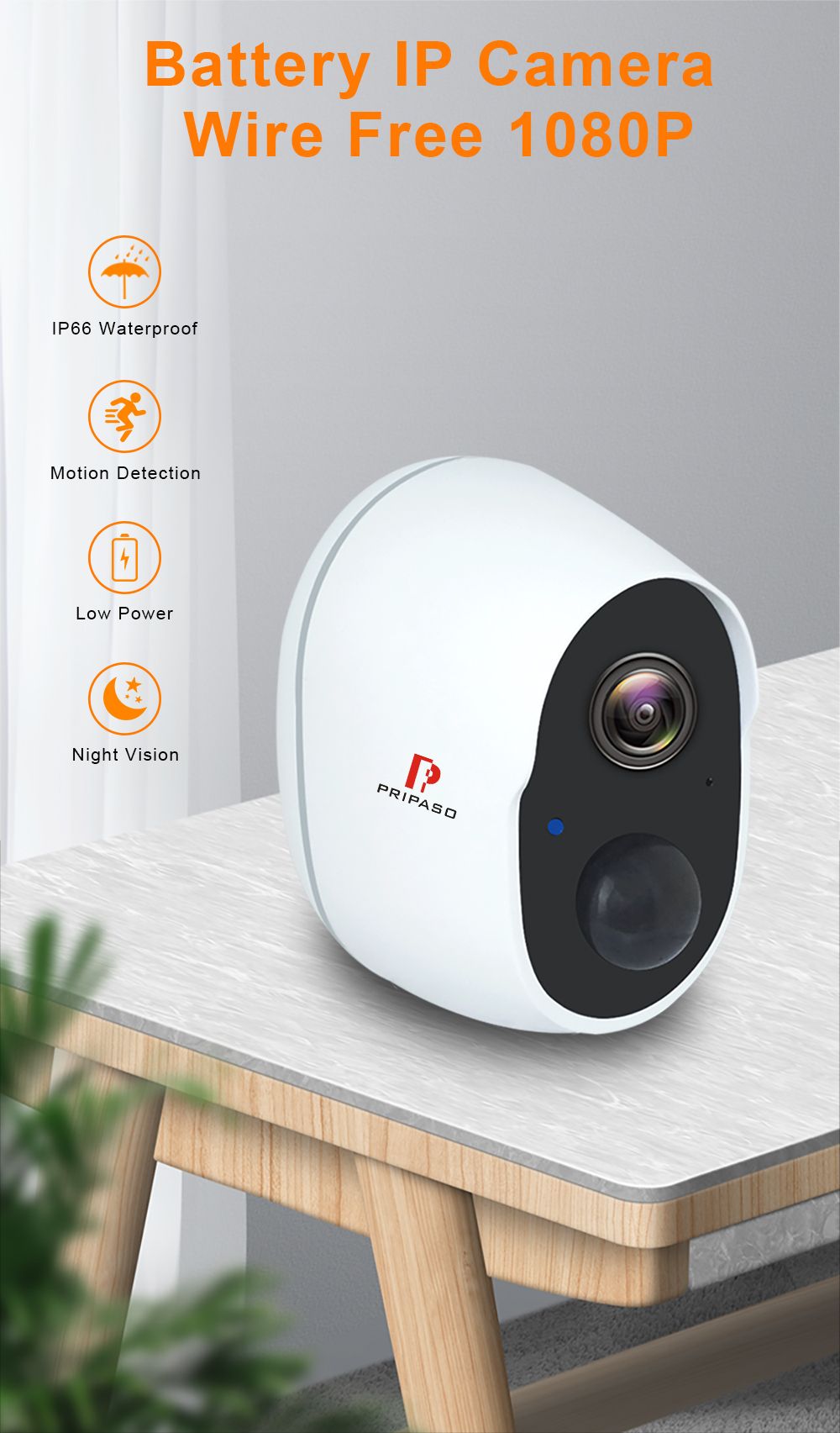 Pripaso-1080P-Wireless-Battery-Powered-IP-CCTV-Camera-Outdoor--Indoor-Home-Waterproof-Security-Recha-1695517